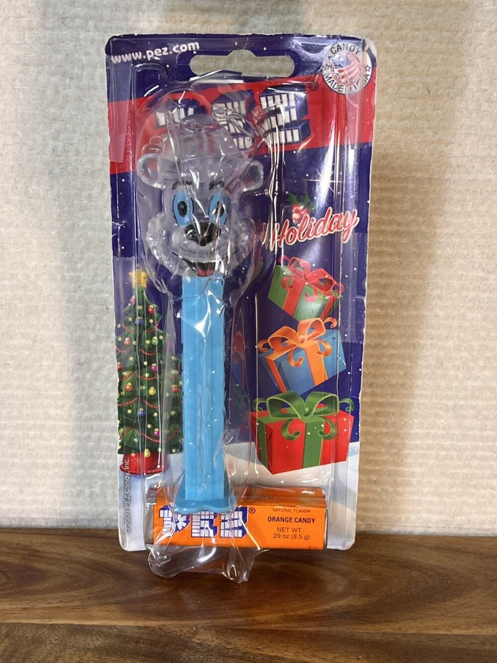 Reindeer 2009 Crystal Chritmas Pez Dispenser Holiday NEW Sealed